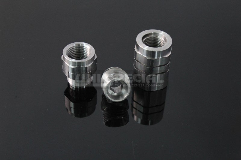 hydraulic quick couplings machined to drawing