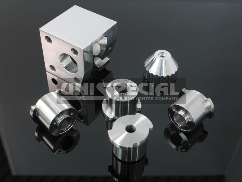 Food machinery precision machined parts manufacturing according to drawing from aluminium and steel