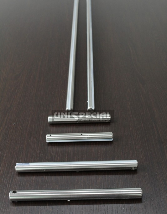 CNC-Drehteile aus Stahl Edelstahl Aluminium Kunststoffen